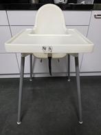 Witte kinderstoel met veiligheidsgordel, Ophalen, Gebruikt, Meegroeistoel, Gordel(s)