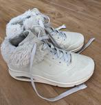 Witte Skechers Sneakers met Bontrand - Maat 33, Ophalen of Verzenden, Zo goed als nieuw, Meisje