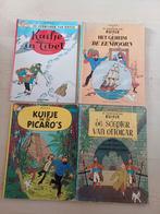 4 x Kuifje, oude strips, Meerdere stripboeken, Ophalen of Verzenden, Gelezen