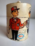 Collectors Item Esso Benzine Spaarpot met draaislot 60’s, Verzamelen, Spaarpotten, Kunststof, Overige thema's, Gebruikt, Ophalen of Verzenden