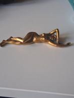 Antiek Weens bronsje Liggend Naakt circa 1900 Erotica, Ophalen of Verzenden