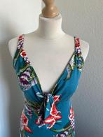 King Louie maat XL blauwe zomer jurk 2205, Blauw, Maat 46/48 (XL) of groter, Ophalen of Verzenden, Zo goed als nieuw