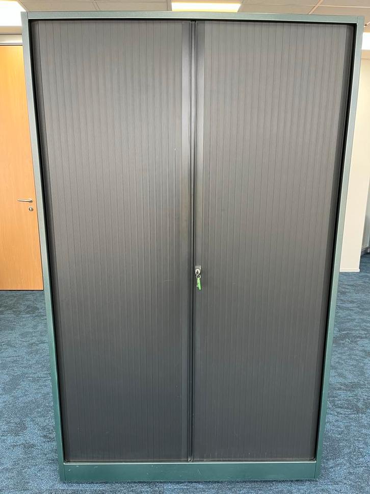 Ahrend roldeurkast 195cm hoog, Huis en Inrichting, Kasten | Roldeurkasten en Archiefkasten, Gebruikt, 150 tot 200 cm, 100 tot 150 cm