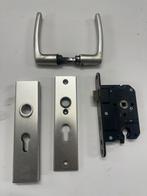 Veiligheidsslot 2 Sterren - Complete Set, Ophalen, Gebruikt, Rvs, Slot