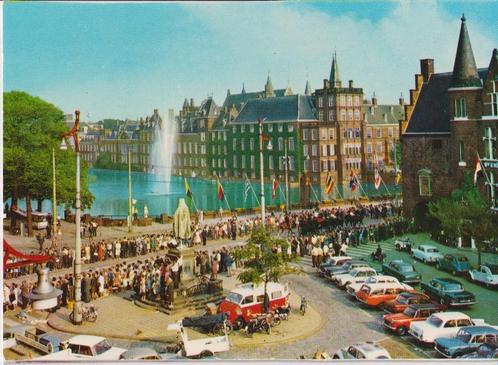 Den Haag , Buitenhof met auto's, Verzamelen, Ansichtkaarten | Nederland, Ongelopen, Zuid-Holland, Ophalen of Verzenden
