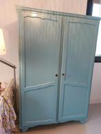 Vintage sierlijke blauwe kast - opknappertje, Ophalen, 50 tot 70 cm, 100 cm of meer, 105 cm of meer