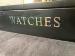 Horloge bewaardoos voor 6 horloges, Overige merken, Overige materialen, Polshorloge, Ophalen of Verzenden
