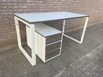 Palmberg Pensum bureau opstelling 160x80cm + ladenkast, Ophalen, In hoogte verstelbaar, Gebruikt, Bureau