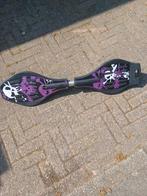 Super gaaf waveboard paars/ zwart, Ophalen, Gebruikt, Waveboard