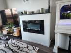 94x48cm Sfeerhaard met verwarming, Huis en Inrichting, Haarden, Ophalen of Verzenden, Zo goed als nieuw, Elektrische haard