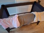Prénatal campingbedje met matras en 3 aerosleep hoeslakens, Ophalen, Gebruikt, Reisbedje