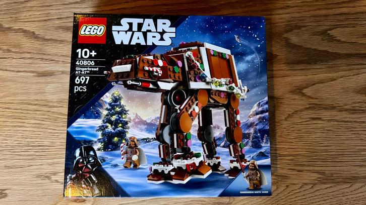 LEGO Star Wars 40806 – Gingerbread AT-AT – Nieuw in Doos, Kinderen en Baby's, Speelgoed | Duplo en Lego, Nieuw, Lego, Complete set