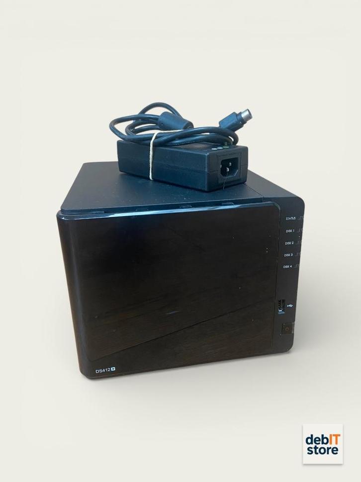 Synology DS412+ NAS (4gb ram upgrade), Computers en Software, Harde schijven, Zo goed als nieuw, Server, HDD, SATA, Ophalen of Verzenden