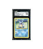 Pokemon Wartortle Holo Classic Collection CLB #002 CGC 10, Ophalen of Verzenden, Zo goed als nieuw, Losse kaart, Foil