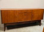 Dressoir, mooi vintage!, Gebruikt, Vintage, Topform, highboard, lowboard, teak, dressoir, 100 tot 150 cm, 3 of 4 laden