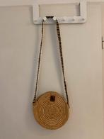 Rotan schoudertas, Sieraden, Tassen en Uiterlijk, Tassen | Schoudertassen, Ophalen of Verzenden, Zo goed als nieuw, Beige, Overige merken