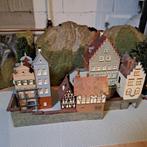 Faller Stadsdeel B-924 met twee extra gebouwen (jaren 80), Hobby en Vrije tijd, Modeltreinen | H0, Ophalen of Verzenden, Gebruikt