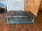 Houten leger munitiekist, Huis en Inrichting, Ophalen, Minder dan 50 cm, Gebruikt, 50 tot 100 cm