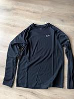 Nike Stride Waffle Longsleeve Shirt, Zwart, Small, Nieuw, Zwart, Nike, Nieuw, Ophalen of Verzenden