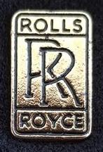 Rolls Royce pin- goudkleur 12x19 mm, Verzenden, Nieuw, Transport, Speldje of Pin