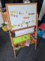 Schoolbord met Krijt, Magneten & Papierrol, Ophalen, Gebruikt, Jongen of Meisje