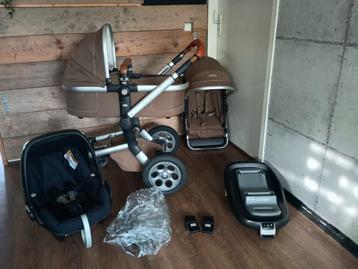 Joolz Day Earth Turtle Green + Familyfix & Maxi cosi Pebble! beschikbaar voor biedingen