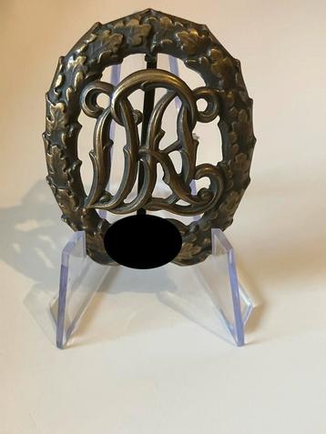 WW2 duitse DRL badge brons beschikbaar voor biedingen