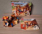 Lego Minecraft De Handelspost ~ 21167, Ophalen of Verzenden, Zo goed als nieuw, Complete set, Lego