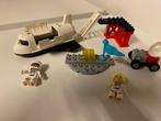 Duplo space shuttle met lanceerplatform, Ophalen, Zo goed als nieuw, Duplo
