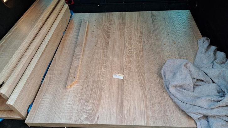 Uitschuifbare Tafel 80x80 cm, Antiek en Kunst, Antiek | Meubels | Tafels, Ophalen of Verzenden