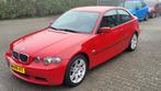 BMW 3 Serie Compact 318ti M Pakket Comfort Line (bj 2004), Handgeschakeld, 1275 kg, 1300 kg, Rood