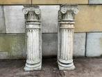 2 antieke zandsteen pilaren 150cm hoog, Ophalen of Verzenden