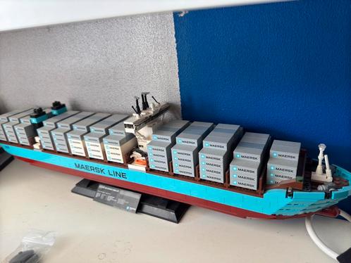 Lego 10241 mearsk line vrachtschip creator expert compleet, Kinderen en Baby's, Speelgoed | Duplo en Lego, Zo goed als nieuw, Lego