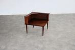 vintage salontafel | hoektafel | jaren 60 | Zweden, Gebruikt, 100 tot 150 cm, ., Teakhout