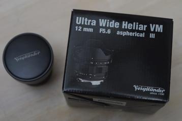 Voigtlander Ultra Wide Heliar VM 12mm F5.6 aspherical III beschikbaar voor biedingen