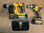 Dewalt set, Doe-het-zelf en Verbouw, Gereedschap | Boormachines, Ophalen of Verzenden, Zo goed als nieuw, Boor- en Schroefmachine