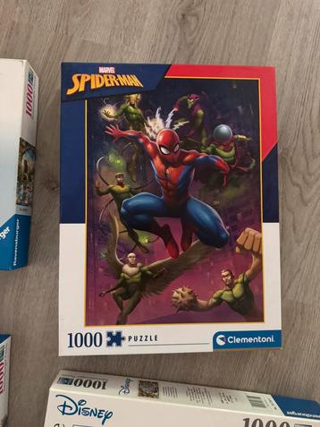 Puzzel Spiderman 1000 stuks beschikbaar voor biedingen