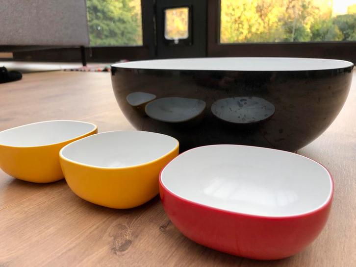 4 Mepal schalen / schaaltjes, Huis en Inrichting, Keuken | Tupperware, Zo goed als nieuw, Overige typen, Ophalen