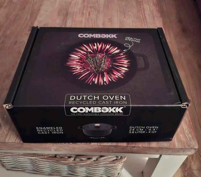 Combekk Gietijzeren Braadpan 24cm - nieuw, Huis en Inrichting, Keuken | Potten en Pannen, Nieuw, Koekenpan of Braadpan, Gietijzer