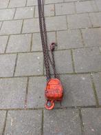 Ketting takel 500kg 7meter hijshoogte, Ophalen of Verzenden, Gebruikt