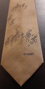 TU Delft stropdas beige Technische Universiteit, Kleding | Heren, Stropdassen, Ophalen of Verzenden, Nieuw, Beige
