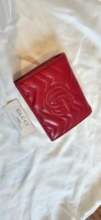 Gucci Marmont Portemonnee (Rood), Ophalen of Verzenden, Zo goed als nieuw, Rood