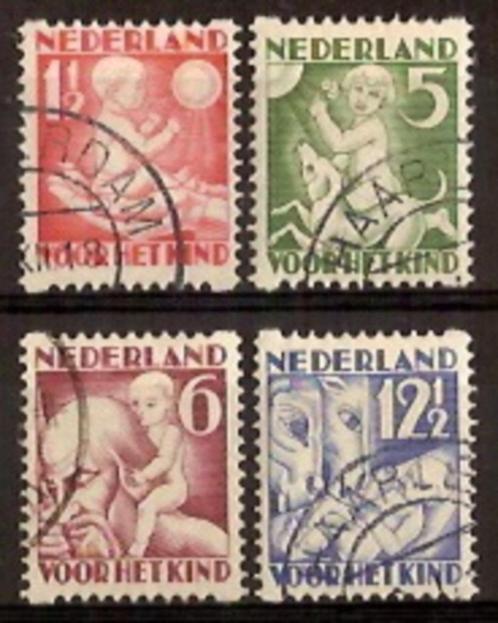 Nederland Roltanding 86/9 gestempeld Kinderpostzegels 1930, Postzegels en Munten, Postzegels | Nederland, Gestempeld, T/m 1940