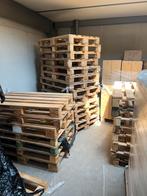 160 pallets - europallets -blokpallets - mix partij, Doe-het-zelf en Verbouw, Ophalen of Verzenden