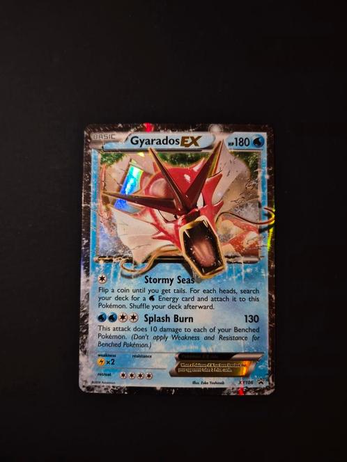 Gyarados EX XY106 Pokemon Blackstar Promo, Hobby en Vrije tijd, Verzamelkaartspellen | Pokémon, Zo goed als nieuw, Booster, Foil