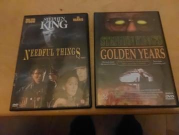 2 Stephen King Dvd s Needfull things en A Golden year beschikbaar voor biedingen