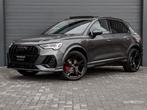 Audi Q3 45 TFSI E S-Line Pano SONOS Trekhaak Camera ACC Leer, Auto's, Audi, Parkeercamera, Gebruikt, Hybride Elektrisch/Benzine