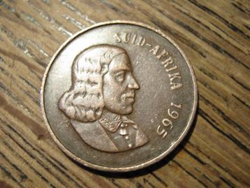 Suid Afrika 2 Cents 1965, Jan van Riebeeck #535 beschikbaar voor biedingen