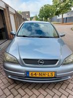 Opel Astra 1.6 8V 5D 2003 Grijs, Auto's, Opel, Voorwielaandrijving, Stof, 4 cilinders, 1095 kg