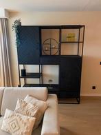 Zwarte houten vakkenkast 160 b x 200 h, Huizen en Kamers, Kamers te huur